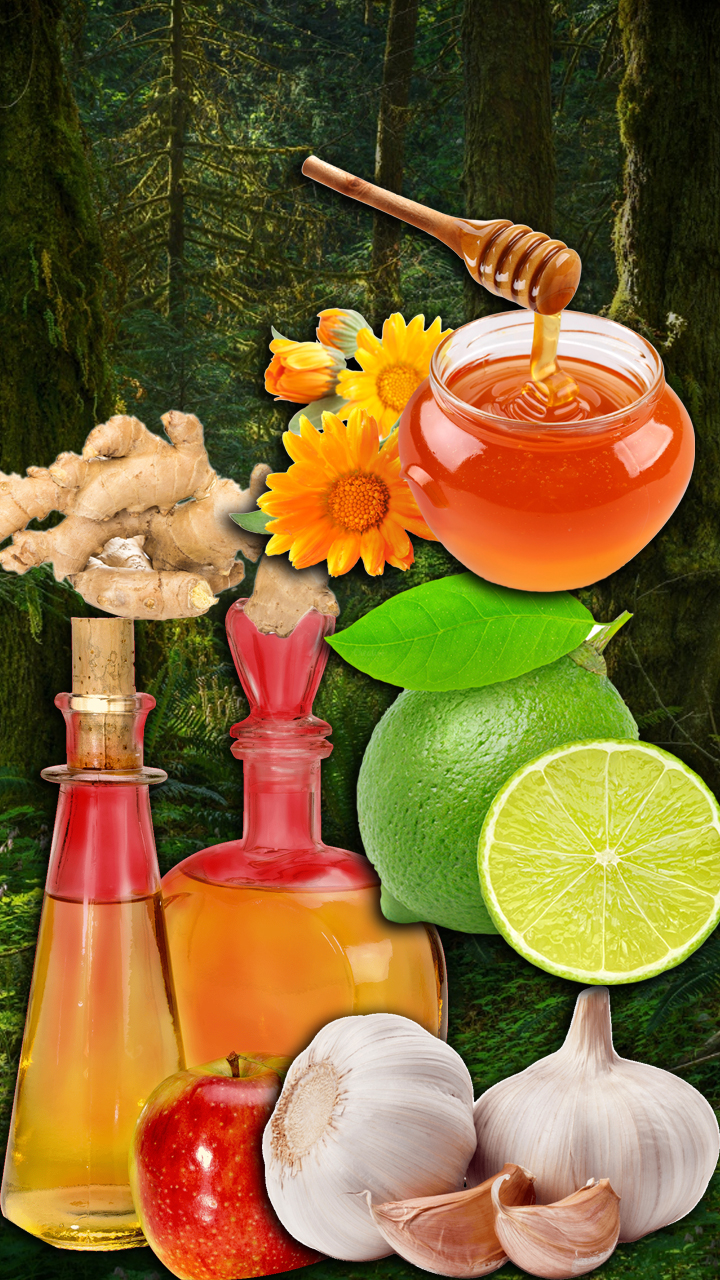 नुस्खा ए अरबिया, Ginger Lemon Honey Apple Vinegar 